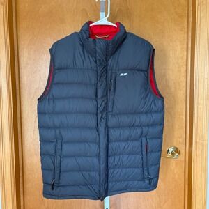 Köppen‎ Gray Down Puffer Vest Women's Medium Sleeveless Padded Lightweight